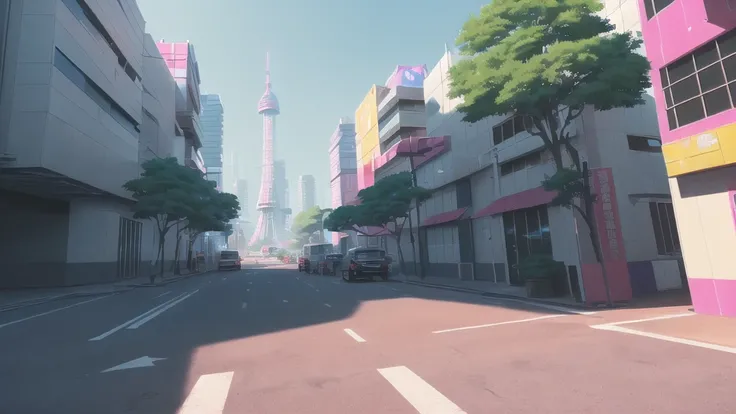 Creat (( masterpiece )), best quality,(( Public domain )) 2D digital artwork in the style of (( Kill_La_Kill_Japanese_anime )),Modern tips colors anime,8k
The Landscape should have a similar aesthetic style to the Big city [ Hollywoods : Tokyo : 1.5 ],
They should be have a mix between Hollywood and Tokyo in the futurist form like the cyberpunk_game,
The Landscape have a distinct personality, she should be happy and moves all times the nights.
dutch angle from  view, glitchcore, concept art, high detail, intimidating, epic scale ultrawide angle, cinematic, 

The Landscape should be:
 A perfect_building, perfect_environnement, perfect_style, 
They are some building and some interest point on it
The scene should be in the night, some neon in the city too,

The background should be :
(( The background should be have no character in the scene )).
The background time should be it's a night with lot of neon like tawain night city,

The colors should be :
Use vivid colors, low contrast,200 mm (( One-Punch-Man_Japanese_Anime details and celshading )), DVD_Screencap, PC_Screencap,Medium_View, It also has specific lighting and inking techniques of manga animation,
