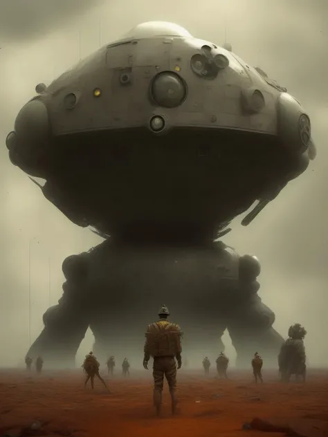 <lora:FilipHodas:1>WW2 Sci-fi atompunk
