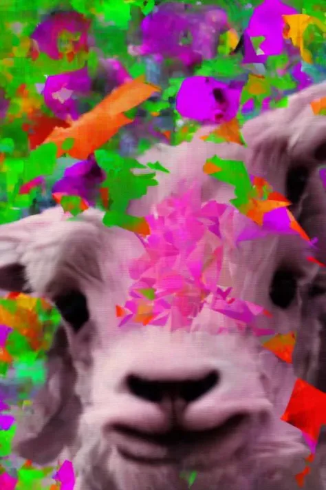 lamb in flowers, (trsldamrl) glitch