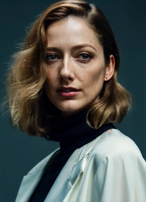 analog style, modelshoot style, A stunning intricate full color portrait of (sks woman:1), wearing a black turtleneck, epic character composition, by ilya kuvshinov, alessio albi, nina masic, sharp focus, natural lighting, subsurface scattering, f2, 35mm, film grain, <lora:locon_judy_v1_from_v1_64_32:1.3>