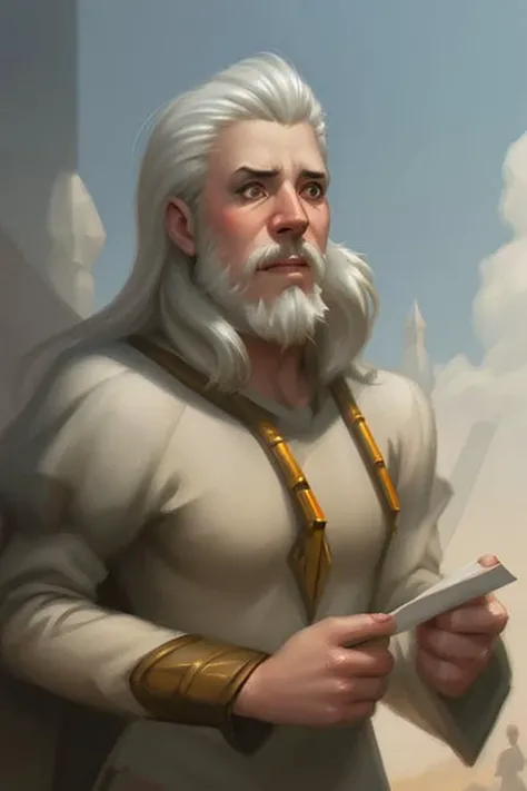 photorealistic photo of a handsome male wizard, short beard, white wizard shirt with golden trim, white robe moving in the wind, long white hair, fully clothed, perfect face, handsome, (perfect composition:1.4), deviantart hd, artstation hd, concept art, detailed face and body, award-winning photography, margins, detailed face, professional oil painting by Ed Blinkey, Atey Ghailan, Jeremy Mann, Greg Manchess, Alex Gray, trending on ArtStation, trending on CGSociety, intricate, high detail, sharp focus, dramatic, award winning matte drawing cinematic lighting octane render unreal engine volumetrics dtx<lora:150_TheSabu-Cap_128:0.6>