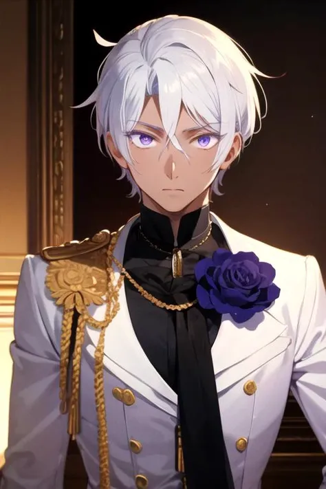 masterpiece, best quality, wallpaper, 1boy, solo, male focus, looking at viewer, upper body, depth of field, ligne claire, realistic, <lora:noe_archiviste:0.70>, noe_archiviste, white hair, purple eyes, , ancient greece,
