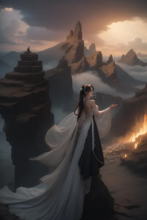 My Whimsical World ~ Fantastic Daydream 
BREAK
beautiful girl, masterpiece,ultra realistic,32k,extremely detailed CG unity 8k wallpaper, best quality