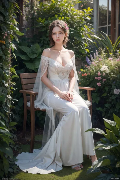 A portrait photo-realistic rendering of beautiful efl in the garden, (Botanical:1.5), (Photorealistic:1.3), (Highly detailed:1.2), (Natural light:1.2), art inspired by Architectural Digest, Vogue Living, and Elle Decor, <lora:epiNoiseoffset_v2:1> . masterpiece,ultra realistic,32k,extremely detailed CG unity 8k wallpaper, best quality . fullbody , fixed face. (painting style), masterpiece,ultra realistic,32k,extremely detailed CG unity 8k wallpaper, best quality, Octane Render, Redshift, Unreal Engine 5. Professionally color graded, atmosphere, amazing depth, rich colors, powerful imagery, psychedelic overtones, 4K, 8K.
