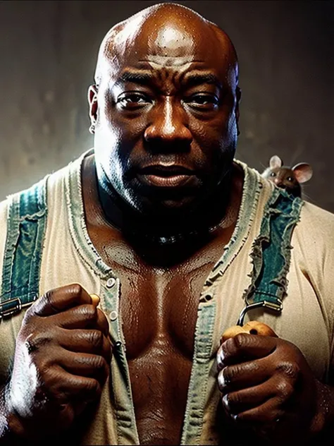 JohnCoffey768, holding a beloved pet mouse, photography, trending on artstation, sharp focus, studio photo, intricate details, highly detailed, by greg rutkowski <lora:JohnCoffey768:0.6>