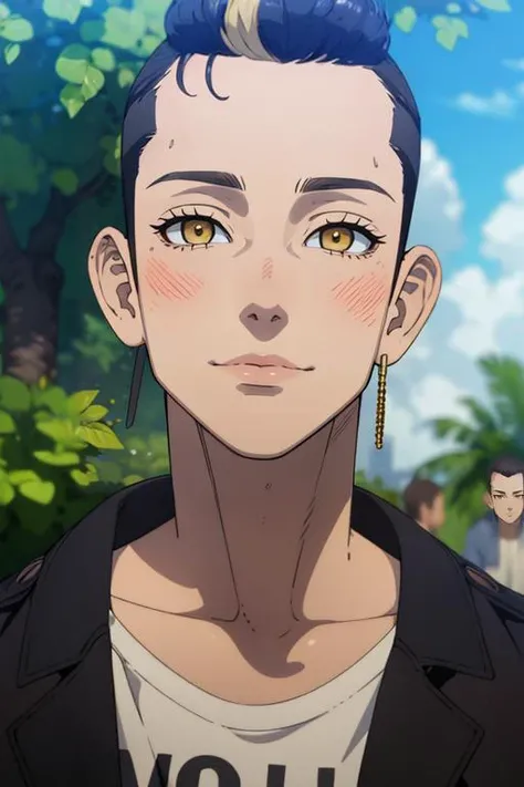 photorealistic, (4k), depth of field, (Masterpiece), (realistic skin texture), extremely detailed, intricate, hyper detailed, high resolution, professional photography, , depth of field, sharp detail, best quality, , 1boy, solo, male focus, <lora:shuuji_hanma:0.82>, shuuji_hanma, black hair, yellow eyes, , short hair, undercut, jacket, superman costume, neverland: A lost island where children can stay forever young,