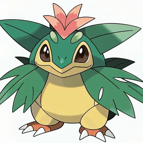 sugimori ken \(style\), pokemon \(creature\), (venusaur), cobalion, solo, looking at viewer, simple background, brown eyes, closed mouth, standing, full body,no humans, claws, white background, blue body,
<lora:sugimori_ken_style_2:0.6>