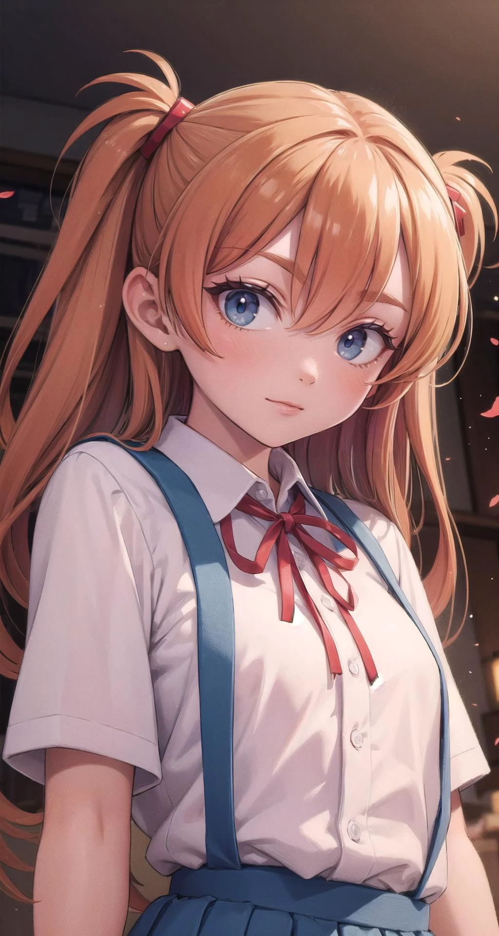 ((masterpiece,intricate details)),1girl,mature female
BREAK
asukalangley, <lora:asukalangley:1>, asuka langley soryu, blue eyes, hair between eyes, headgear, interface headset, orange hair, BREAK red ribbon, ribbon, school uniform, skirt, suspender skirt, suspenders, tokyo-3 middle uniform
BREAK
striking colors of Iceland's Landmannalaugar, with its geothermal landscape painted in hues of orange, red, and yellow,((upper body)),from below:1.1,depth of field,looking at viewer,