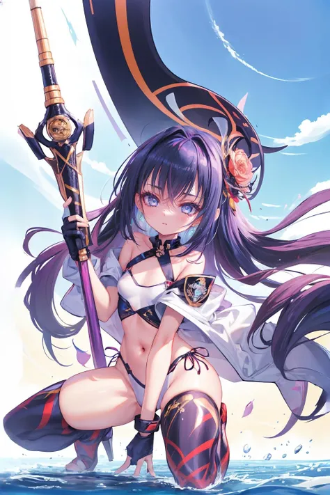 16k, highres, masterpiece, best quality,
cinematic photo,
<lora:Choco_v1:1>
pinup of short petite, 1girl, mature female, cute race queen, photo session, dynamic angle, fisheye, clear blue sky, floating cloud,
kneeling, spread legs, wariza, joyful,
outdoors, daytime,
BREAK
chc, absurdly long hair, straight hair, multicolored hair, tsurime, blue eyes, collarbone, flat chest, narrow waist,
BRAK
shiny clothes, multicolored clothes, colorful print, leotard, crop top, clothing cutout, off midriff, open jacket, colorful outfit, thighhighs, fingerless gloves, thigh boots, high heels,
,
35mm photograph, film, bokeh, professional, 4k, highly detailed,