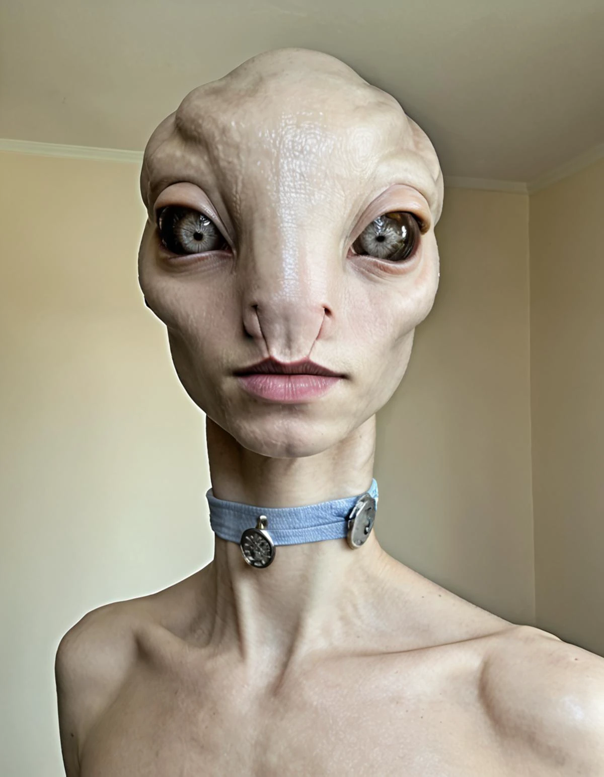 <lora:kaminoan:1> (Kaminoan, alien, long neck, grey skin, bald:1.2), BREAK, zPDXL2, zPDXLrl, realistic, photo, aesthetic erotic photography, crisp image, clear image,<lora:AmateurStyle_v1_PONY_REALISM:0.7> traditional media, amateur, real life photo, raw, film grain, <lora:RealisticSkinv1_ponyv6_loraplus:0.5>real skin,
BREAK