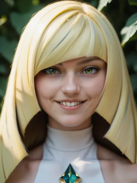 score_9, score_8_up, score_7_up, score_6_up, score_5_up, score_4_up,  closeup portrait, 
lusamine from pokemon, smug,  ,