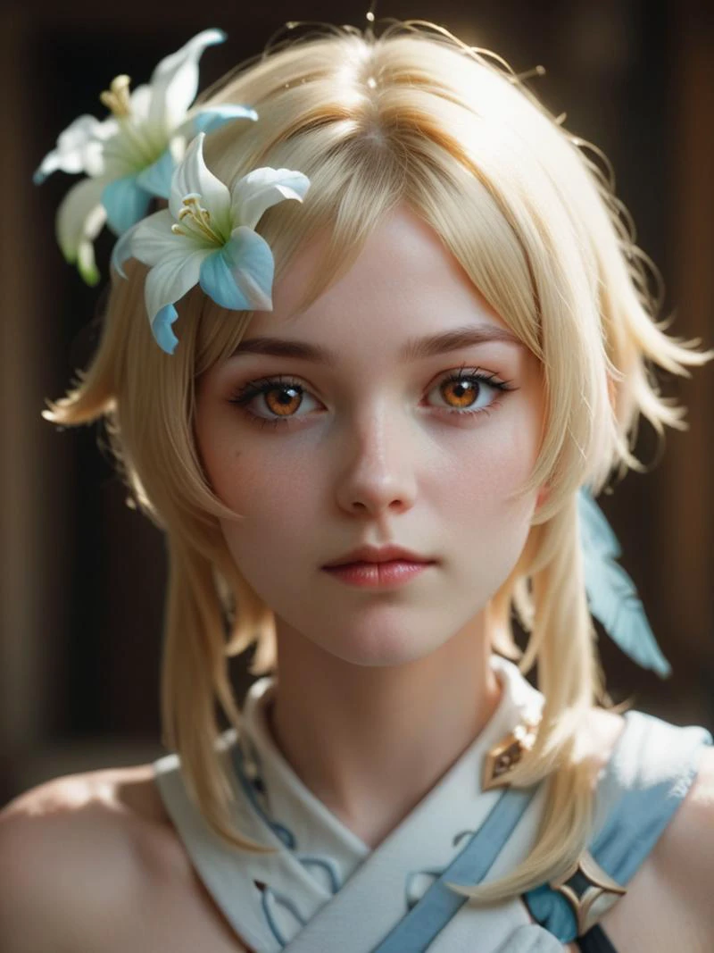 score_9, score_8_up, score_7_up, score_6_up, score_5_up, score_4_up, closeup portrait,
lumine from genshin impact, ,