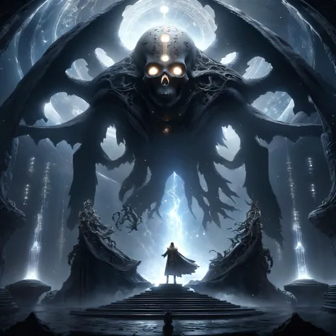 ((4K UHD:1.3), ultra-high res, ultra-detailed DSLR image, (intricate:1.2), [best high quality:1.3], (high detailed:1.2), (small details:1.5), ethereal glow), with ultra textures and mystic symbols, set in a (grim dark sci-fi fantasy), on a (grand scale:1.2), illustrating the (transitioning from death to the next life:1.4), filled with chaos, [chaotic:1.2], graphic elements, supernatural beings, (haunting echoes:1.3), and a (stupid insane amount of details:1.3)
masterpiece, best quality, detailed, realistic, 8k UHD, high quality, lifelike, precise, vibrant, absurdres, SimplepositiveXLv1, sfw