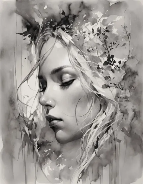 In the mystical embrace of twilight, a photographer chooses a medium format camera to capture the enigmatic and abstract dimensions of emotions. Employing a 105mm lens, they explore the subtleties of each subject's thoughts. The contemplative side lighting casts intriguing shadows, adding an air of mystery to the scene. The fine art black and white photography style elevates the emotions to a conceptual level, where thoughts and feelings intertwine in intricate patterns. The high realism level ensures that every fine line, every furrowed brow, and every distant gaze is captured with precision. The subjects' expressions are both familiar and distant, allowing viewers to project their own interpretations onto the scene. The 4:5 aspect ratio frames the subjects in a classic and timeless composition, inviting viewers to peer into the depths of their emotions.