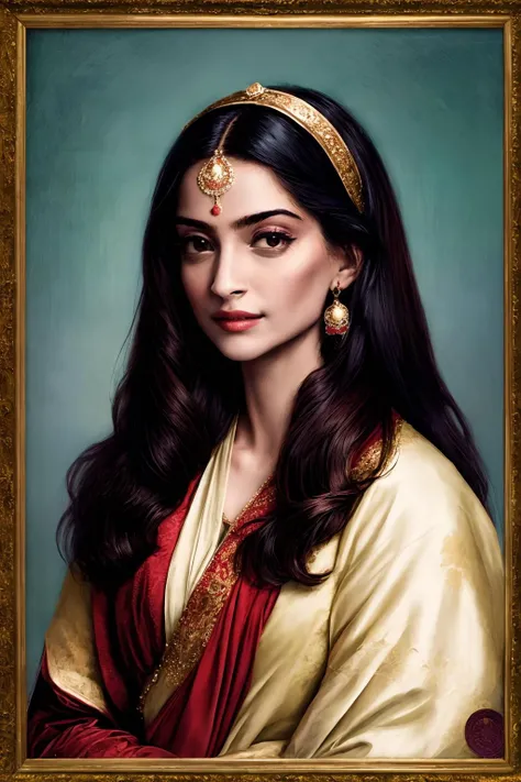 best quality, masterpiece, s0n4m, <lora:sonam_kapoor:1>, portrait,