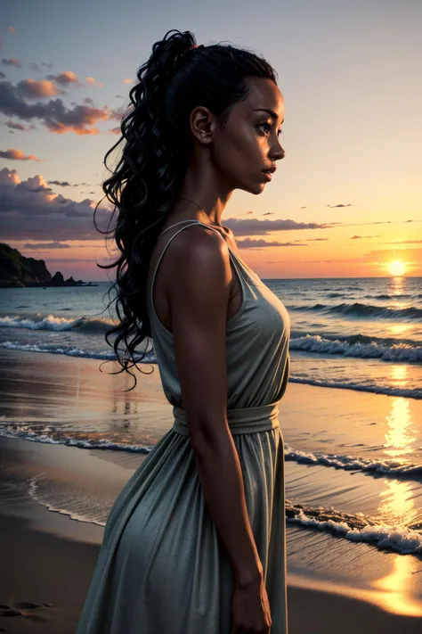 ((masterpiece, best quality))
<lora:add_detail:0.7>
<lora:AWSaga:0.8>
AWSaga, 1girl, solo, long hair, cinematic lighting, On a beach during a vibrant sunset, sundress, playing with the waves