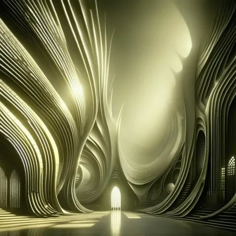 worx futuristic cathedral<lora:worx:1.4>