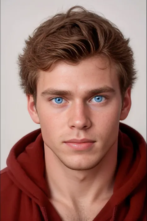 <lora:Jon-Erik_Hexum_1.5_GV:1> 1boy, An incredibly attractive, beautiful young brown haired, blue-eyed man, portrait