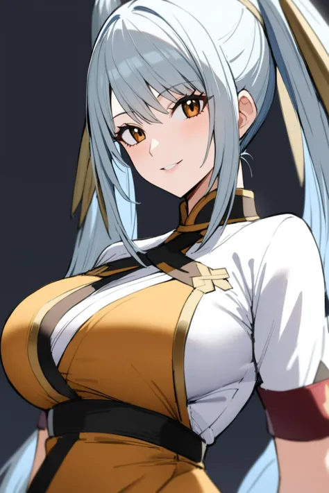 1 Female,High definition,high resolution,Ultra-realistic,8K, dscarly, 1girl, solo, long hair, smile, gloves, navel, boots, elbow gloves, midriff, fingerless gloves, knee boots, (black_sclera),blue eyes, solid eyes,pupil, European,sexy,Upper body close-up,Photographed from the front,Dynamic Angles,private teacher,A little sheer underwear,Red underwear,blush, huge tits ,(( nipples )),show tits