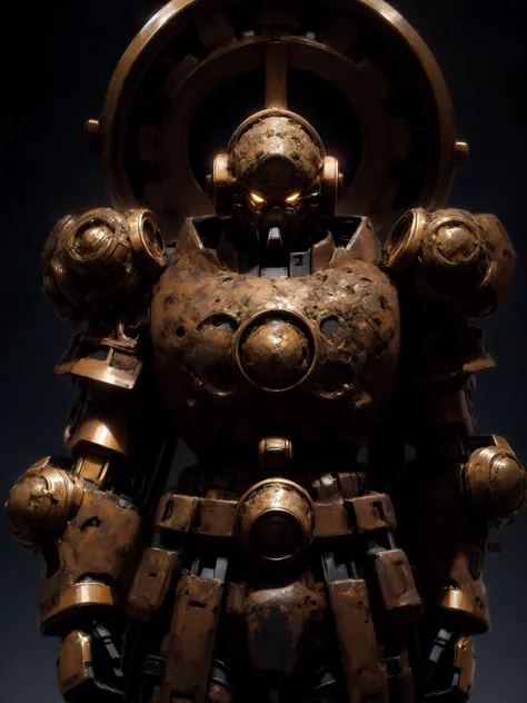Steampunk style <lora:Gundam V1:0.6>,Gundam,mecha,robot,no humans,glowing,science fiction,glowing eyes,ramen shop,<lora:more_details:1>,, Best Quality,Masterpiece,Edge quality,gorgeous and intricate detail,Perspective Silhouette,((8k, Best Quality, Masterpiece, Extremely Detailed, Rule of Thirds)),((crazy imagery)),photorealistic,masterpiece,superb,HDR,high resolution,sharp focus,photorealistic rendering,extremely detailed description,professional,intricate details, . Antique, mechanical, brass and copper tones, gears, intricate, detailed