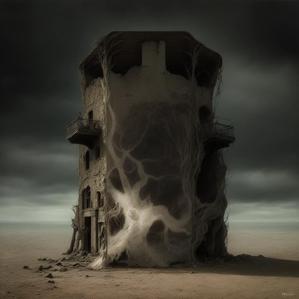 highly detailed photograph of a mysterious ruined castle overlooking a white barren tree, hyperdetailed award winning fantasy landscape photograph, gothic horror, dark fantasy art, masterpiece painting, elden ring, lord of the rings, art by Michael whelan, <lora:add_detail:0.7> <lora:DestroyedPortrait-000150:0.5>