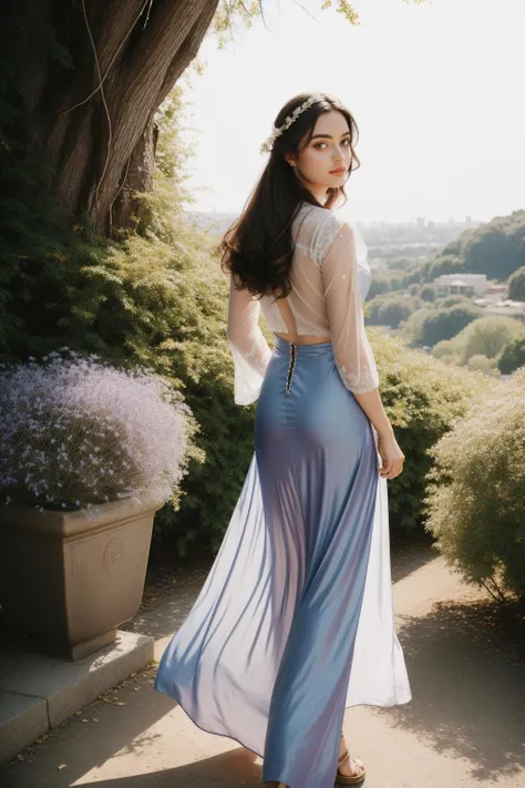 masterpiece,best quality,(detailed face, perfect face, perfect eyes, realistic eyes, perfect fingers),(clear face),fantasy girl,long hair,hair ornaments,looking at viewer,outdoors,intricate,high detail,sharp focus,dramatic,beautiful girl,(full body:1.3),standing,(arms behind back:1.3),
<lora:add_detail:0.6>,
<lora:The Wizard of Oz v2_20230707131810:0.7>
