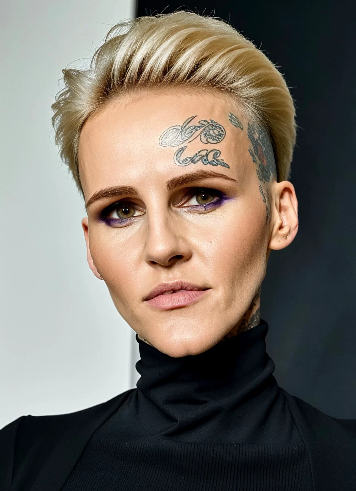 A stunning intricate full color portrait of (sks woman:1), wearing a black turtleneck, epic character composition, sharp focus, natural lighting, f2, 35mm, film grain,
Smirk, machine face, fine details, realistic shaded, intricate, elegant,
<lora:locon_perfecteyes_v1_from_v1_64_32:0.2> perfecteyes,
(metart), best quality, ultra high res, 8K, raw,
(highly detailed skin:1.2),, <lora:locon_agnieszkachylinska_v1_from_v1_64_32:0.7> <lora:lora-small-agnieszka-chylinska-v1:0.65>