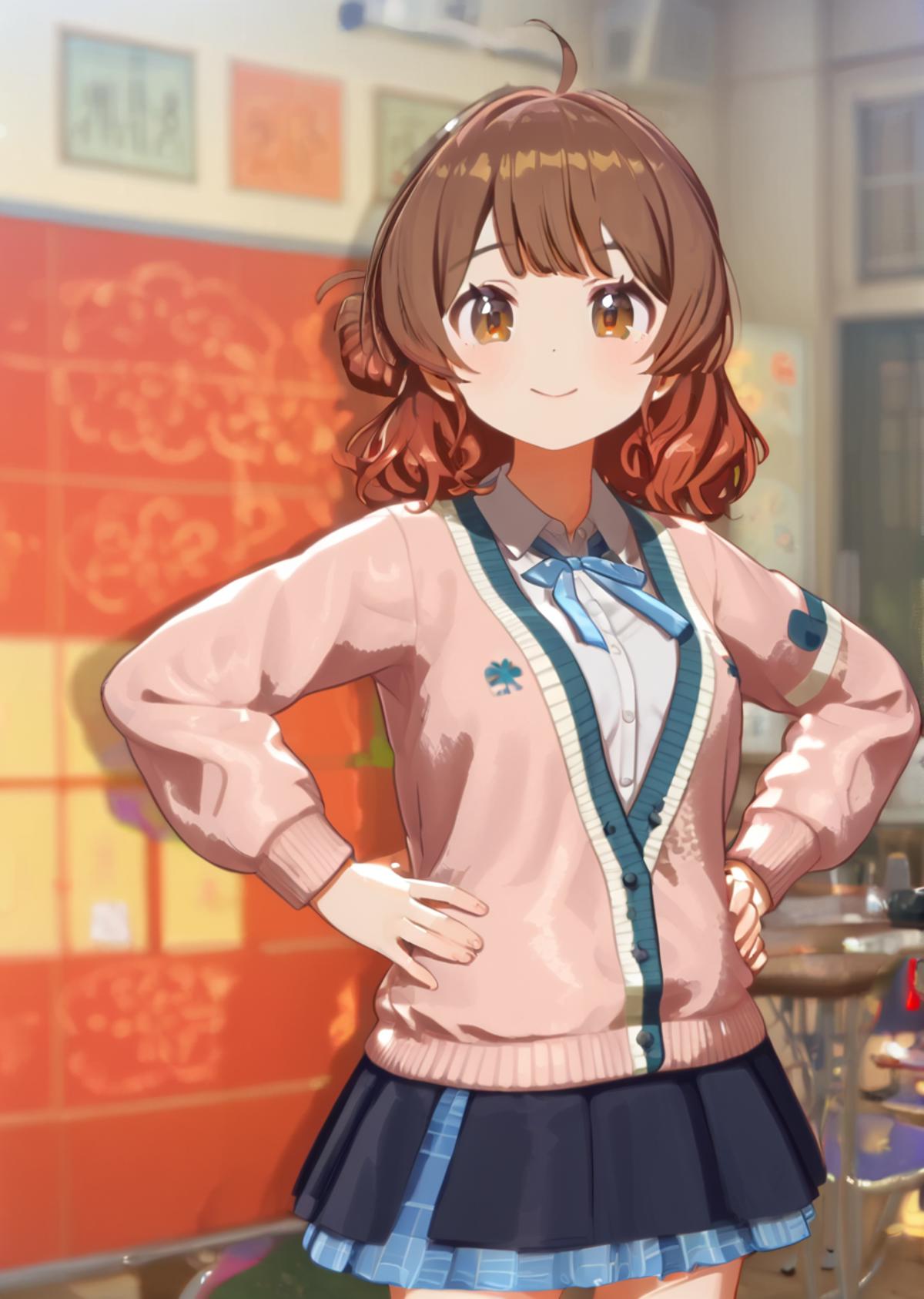 Pony XL - Hanami Ume [Gakuen Idolmaster - 3D] v1.0