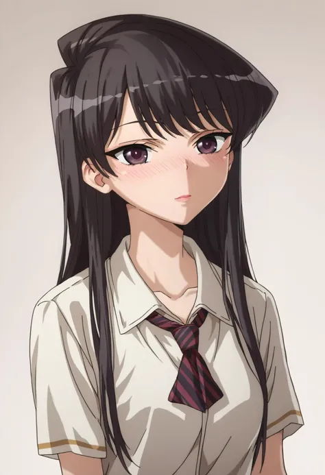 score_9, score_8_up, score_7_up, score_6_up,source_anime,rating_explecit, 1girl,komi shouko, <lora:haganai.pony:1>