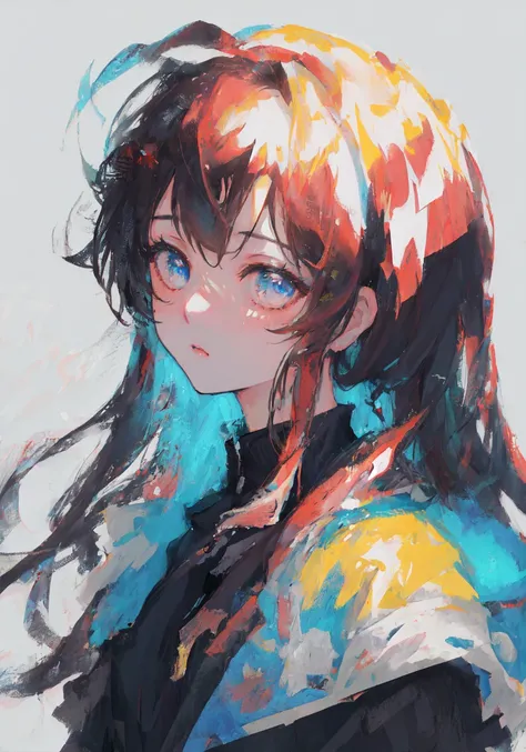 masterpiece, best quality, ultra-detailed, illustration, portrait, 1girl