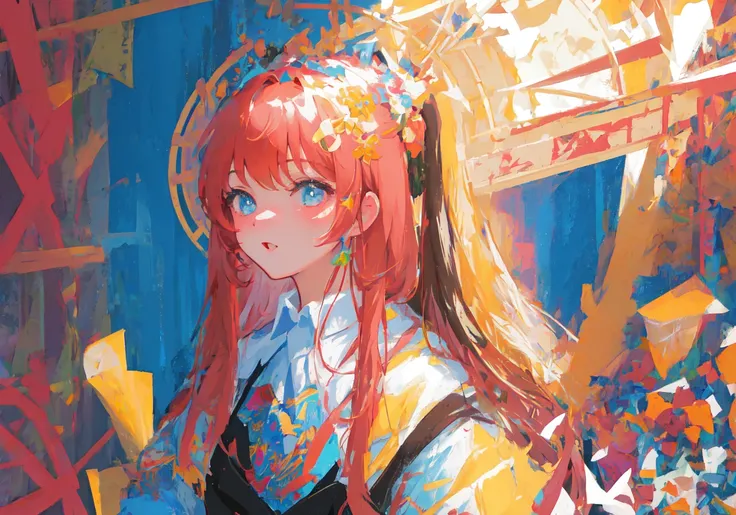 masterpiece, best quality, ultra-detailed, illustration, portrait, 1girl