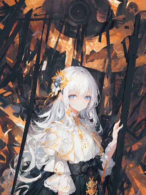 {masterpiece},{best quality},{1girl},Amazing,beautiful detailed eyes,finely detail,Depth of field,extremely detailed CG,original, extremely detailed wallpaper,upper body, looking at viewer,