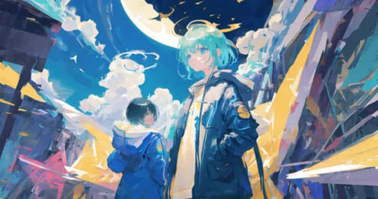 1girl, black_hair, blue_eyes, gloves, hair_over_one_eye, jacket, spacecraft, short_hair, alien, astronaut, aurora, city_lights, cloud, constellation, crescent_moon, desert, dust, earth_\(planet\), energy_gun, fireflies, full_moon, galaxy, glowing, light_particles, moon, moonlight, night, night_sky, planet, rocket, science_fiction, shooting_star, sky, snow, snowing, space, space_craft, space_helmet, spacesuit, star_\(sky\), star_\(symbol\), starry_background, starry_sky, starry_sky_print, tanabata, tanzaku, telescope, ufo, masterpiece, best quality, ultra-detailed, illustration, night, stars, moon, rocks, smoke, shadows, contrast, clear sky, constellations, Milky Way, peaceful, serene, quiet, tranquil, remote, secluded, adventurous, exploration, escape, independence, survival, resourcefulness, challenge, perseverance, stamina, endurance, observation, intuition, adaptability, creativity, imagination, artistry, inspiration, beauty, awe, wonder, gratitude, appreciation, relaxation, enjoyment, rejuvenation, mindfulness, awareness, connection, harmony, balance, texture, detail, realism, depth, perspective, composition, color, light, shadow, reflection, refraction, tone, contrast, foreground, middle ground, background, figurative, representational, impressionistic, expressionistic, abstract, innovative, experimental, unique, future style \(module\), nigh, neon lights, haze, moss,
