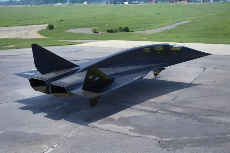 (view form front) (masterpiece, best quality:1.2), ultra-detailed, EdobAurora fighter jet flying (realistic:1.5) <lora:EdobAurora_v1.0:1>