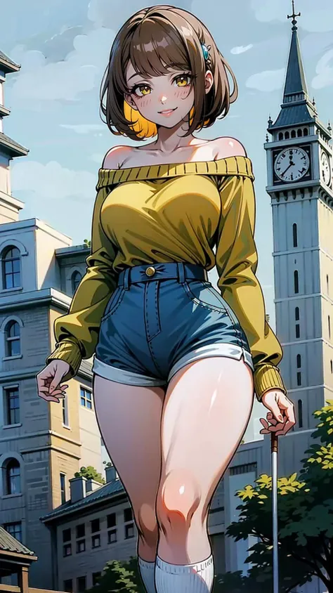 masterpiece, best quality, house
BREAK
1girl, solo, standing, facing viewer
BREAK
<lora:EPfeGoldmary-07:0.8>, EPfeGoldmary, yellow eyes, brown hair, smile
BREAK
coat
BREAK
sweatpants
BREAK
|blue footwear, sneakers