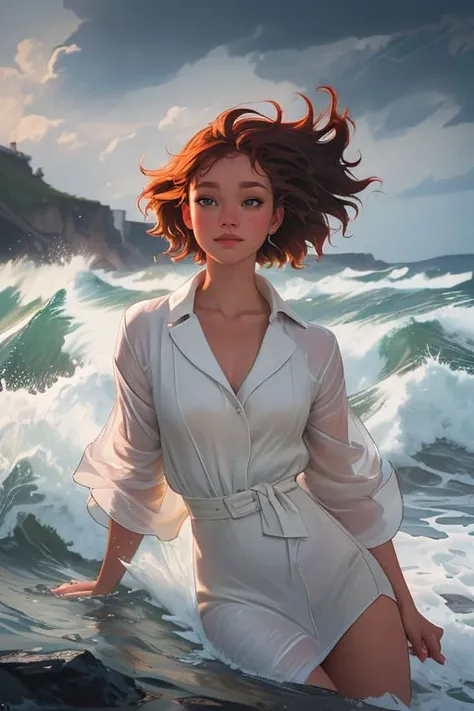 DEN_liv_hewsonMK2,
portrait of a lighthouse keeper (walking on the rocks:1.2) on a dark (stormy night:1.2) wearing a yellow raincoat in the wind, (waves crashing:1.2) into the rocks, (storm:1.2), (wind swept:1.2), (gale:1.1), (tsunami:1.1), lighthouse, (night time:1.2), (wet rocks, rocks, rocky:1.2), (splashing waves:1.2), waves, (ocean spray:1.2), (lighthouse:1.1),
bokeh, f1.4, 40mm, photorealistic, raw, 8k, textured skin, skin pores, intricate details <lora:epi_noiseoffset2:1>, epiCRealism