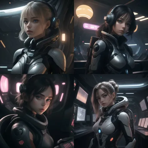 girl, sci-fi