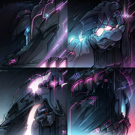 cyber punk, synth wave