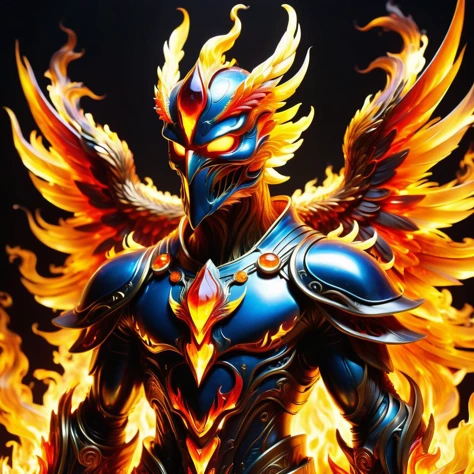 hyper detailed masterpiece, dynamic, awesome quality,DonMF1r3XL made of fire female firebird, mythical enchanting bird, fire, light, vibrant flaming fiery plumage, flaming radiant wings, majestic regal appearance, beauty, immortality, resurrection, elusive, magical nature,, golden age, petite, indigenous peoples of the america, hazel eyes, stretched ears, round nose, receding chin, angular forehead, , dark brown pompadour hair, pity, astral transcendence, floating posture, ascending to a higher plane, warlock, dark magic , experimenting with potions and elixirs, seeking new magical brews, halo, ethereal light, a floating gate suspended in mid-air, leading to a realm of ethereal beauty and wonder <lora:DonMF1r3XL-000006:0.85>