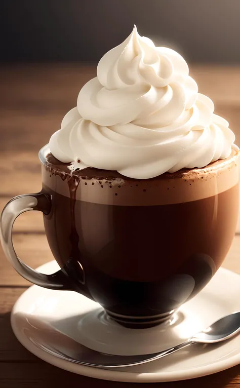 <lora:WhippedCreamTopStyle:0.2> WhippedCreamTopStyle cup of coffee