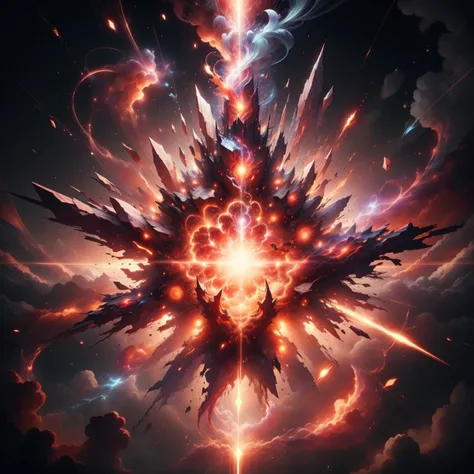 <lora:ExplosionMagic-20:0.7>, explosionmagic , smoke, glowing aura , excessive energy,
explosion spell, destruction , sky clouds