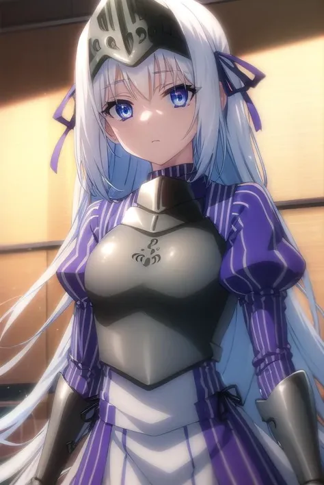 eucliwoodhellscythe, <lora:eucliwood hellscythe s2-lora-nochekaiser:1>,
eucliwood hellscythe, long hair, blue eyes, very long hair, ribbon, hair ribbon,
BREAK long sleeves, dress, puffy sleeves, armor, juliet sleeves, gauntlets, breastplate, armored dress, faulds, visor \(armor\),
BREAK indoors,
BREAK looking at viewer, (cowboy shot:1.5),
BREAK <lyco:GoodHands-beta2:1>, (masterpiece:1.2), best quality, high resolution, unity 8k wallpaper, (illustration:0.8), (beautiful detailed eyes:1.6), extremely detailed face, perfect lighting, extremely detailed CG, (perfect hands, perfect anatomy),