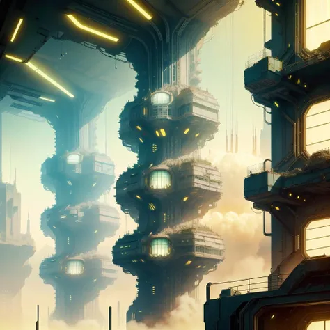 <lora:UraniumTech-20:0.8>,uraniumtech , radiation , scifi, nuclear , transparent , see-through
city, buildings with windows ,
