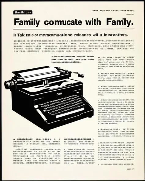 instructions for Talk or communicate with family members., Ay-O, hyper-realistic, a photocopy, dada<lora:Do_Dont:1>