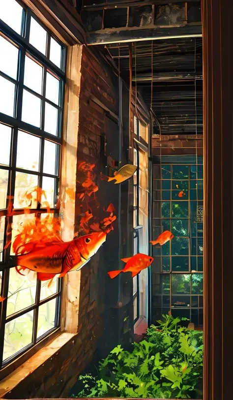 Free poetry interpretation self-expression, Oh mother Are there fish in the trees? Casting their fire, Eating the leaves, Through the window i saw them Flying so free, But I am in here, How can this be?