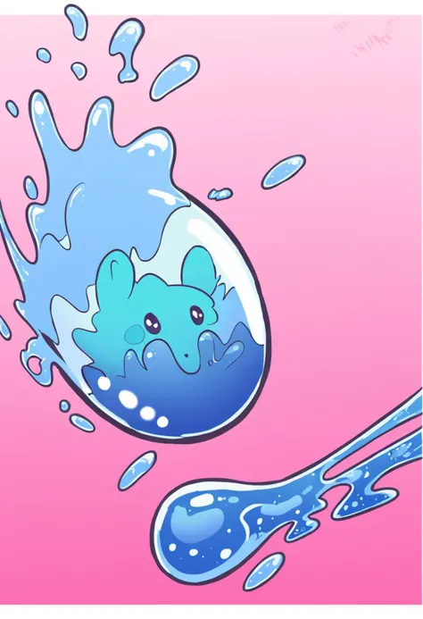 [ water ballon: water splash : 8]