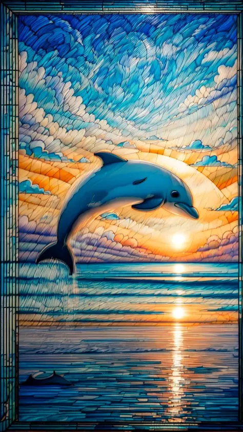 ((a dolphin in the sky)),clouds,sky,<lora:st41nedg5CIVIT:1>,st41nedg,