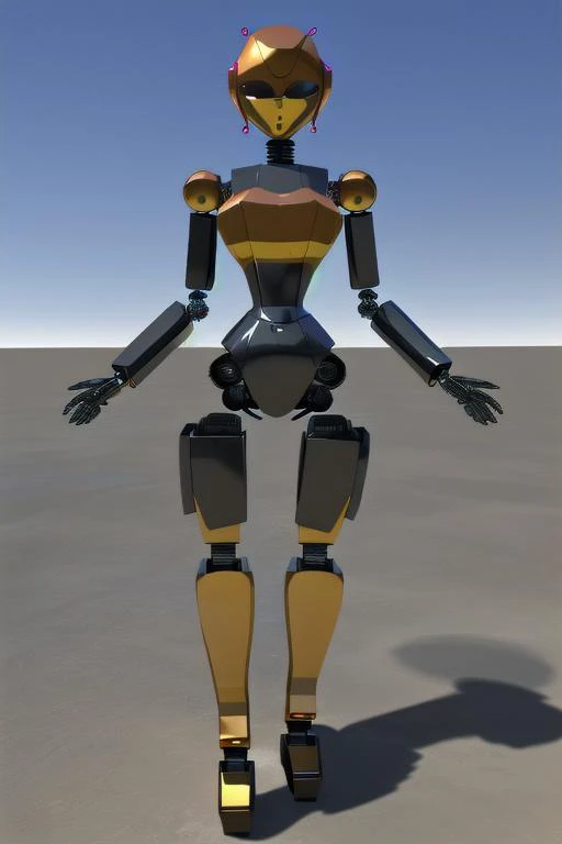 <lora:hj90s3d_v10:0.8> 90s3d 3d image of a robot
