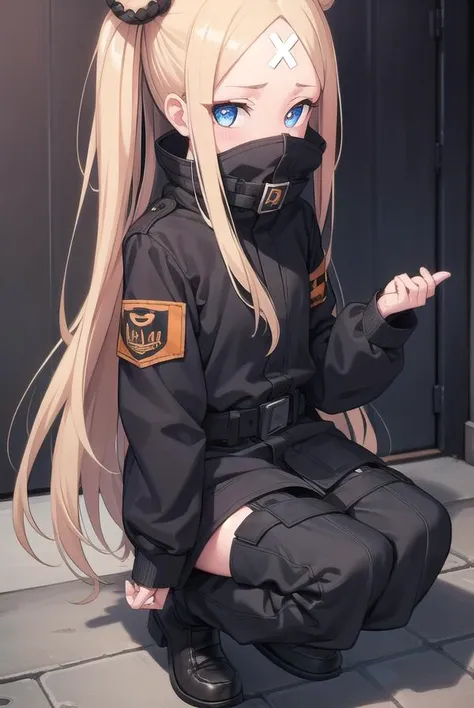 abigailwilliams, <lyco:abigailwilliams-lyco-nochekaiser:1>,
abigail williams, blonde hair, blue eyes, forehead, long hair, parted bangs,
BREAK bandaid, bandaid on face, bandaid on forehead, belt, black bow, black jacket, crossed bandaids, hair bow, hair bun, high collar, jacket, long sleeves, multiple bows, official alternate costume, orange belt, orange bow, polka dot, polka dot bow, single hair bun, sleeves past fingers, sleeves past wrists,
BREAK looking at viewer, full body,
BREAK outdoors, space, stars,
BREAK <lyco:GoodHands-beta2:1>, (masterpiece:1.2), best quality, high resolution, unity 8k wallpaper, (illustration:0.8), (beautiful detailed eyes:1.6), extremely detailed face, perfect lighting, extremely detailed CG, (perfect hands, perfect anatomy),