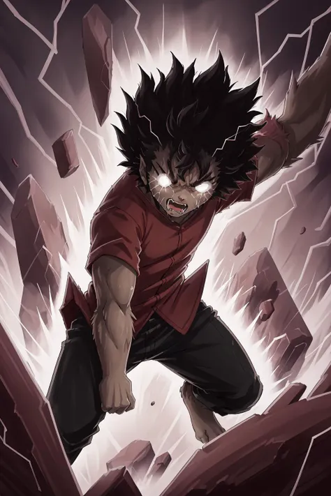 best quality, intricate details,
<lora:rageModeLoraTest_v10:0.7> ragemod, wild hair, destruction, lightning, rage, angry, furious,
<lora:yeyuannnnnHamsters_v10:1> yeyuannnnn, hamster, no human, illustration